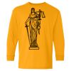 Heavy Cotton Youth Long Sleeve T-Shirt. Thumbnail