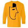 Heavy Cotton Youth Long Sleeve T-Shirt. Thumbnail