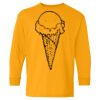 Heavy Cotton Youth Long Sleeve T-Shirt. Thumbnail