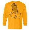 Heavy Cotton Youth Long Sleeve T-Shirt. Thumbnail