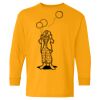 Heavy Cotton Youth Long Sleeve T-Shirt. Thumbnail