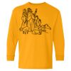 Heavy Cotton Youth Long Sleeve T-Shirt. Thumbnail