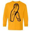 Heavy Cotton Youth Long Sleeve T-Shirt. Thumbnail