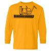 Heavy Cotton Youth Long Sleeve T-Shirt. Thumbnail
