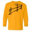 Heavy Cotton Youth Long Sleeve T-Shirt. Thumbnail