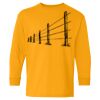 Heavy Cotton Youth Long Sleeve T-Shirt. Thumbnail