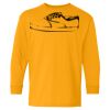 Heavy Cotton Youth Long Sleeve T-Shirt. Thumbnail