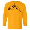 Heavy Cotton Youth Long Sleeve T-Shirt. Thumbnail