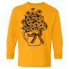 Heavy Cotton Youth Long Sleeve T-Shirt. Thumbnail