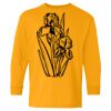 Heavy Cotton Youth Long Sleeve T-Shirt. Thumbnail