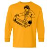 Heavy Cotton Youth Long Sleeve T-Shirt. Thumbnail