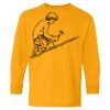 Heavy Cotton Youth Long Sleeve T-Shirt. Thumbnail