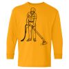 Heavy Cotton Youth Long Sleeve T-Shirt. Thumbnail