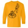 Heavy Cotton Youth Long Sleeve T-Shirt. Thumbnail