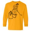 Heavy Cotton Youth Long Sleeve T-Shirt. Thumbnail