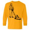 Heavy Cotton Youth Long Sleeve T-Shirt. Thumbnail