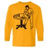 Heavy Cotton Youth Long Sleeve T-Shirt. Thumbnail