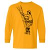 Heavy Cotton Youth Long Sleeve T-Shirt. Thumbnail