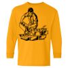 Heavy Cotton Youth Long Sleeve T-Shirt. Thumbnail