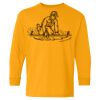 Heavy Cotton Youth Long Sleeve T-Shirt. Thumbnail