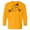 Heavy Cotton Youth Long Sleeve T-Shirt. Thumbnail