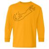 Heavy Cotton Youth Long Sleeve T-Shirt. Thumbnail