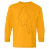 Heavy Cotton Youth Long Sleeve T-Shirt. Thumbnail