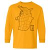 Heavy Cotton Youth Long Sleeve T-Shirt. Thumbnail