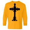 Heavy Cotton Youth Long Sleeve T-Shirt. Thumbnail