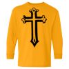 Heavy Cotton Youth Long Sleeve T-Shirt. Thumbnail