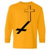 Heavy Cotton Youth Long Sleeve T-Shirt. Thumbnail