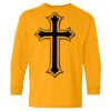 Heavy Cotton Youth Long Sleeve T-Shirt. Thumbnail