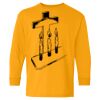 Heavy Cotton Youth Long Sleeve T-Shirt. Thumbnail