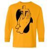 Heavy Cotton Youth Long Sleeve T-Shirt. Thumbnail
