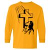 Heavy Cotton Youth Long Sleeve T-Shirt. Thumbnail