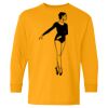 Heavy Cotton Youth Long Sleeve T-Shirt. Thumbnail