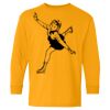 Heavy Cotton Youth Long Sleeve T-Shirt. Thumbnail