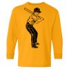 Heavy Cotton Youth Long Sleeve T-Shirt. Thumbnail