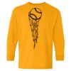 Heavy Cotton Youth Long Sleeve T-Shirt. Thumbnail