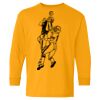 Heavy Cotton Youth Long Sleeve T-Shirt. Thumbnail