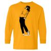 Heavy Cotton Youth Long Sleeve T-Shirt. Thumbnail