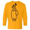 Heavy Cotton Youth Long Sleeve T-Shirt. Thumbnail