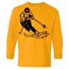 Heavy Cotton Youth Long Sleeve T-Shirt. Thumbnail
