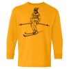 Heavy Cotton Youth Long Sleeve T-Shirt. Thumbnail
