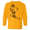 Heavy Cotton Youth Long Sleeve T-Shirt. Thumbnail