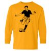 Heavy Cotton Youth Long Sleeve T-Shirt. Thumbnail