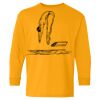 Heavy Cotton Youth Long Sleeve T-Shirt. Thumbnail