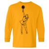 Heavy Cotton Youth Long Sleeve T-Shirt. Thumbnail