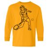 Heavy Cotton Youth Long Sleeve T-Shirt. Thumbnail