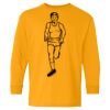 Heavy Cotton Youth Long Sleeve T-Shirt. Thumbnail